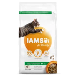 Iams Cat Adult Zalm – Kattenvoer – 3 Kg